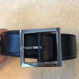 Men’s gucci leather belt